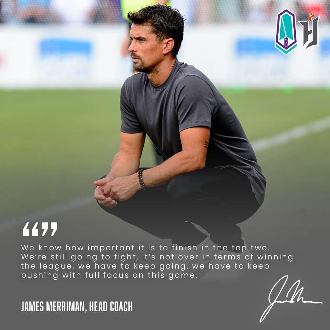 Pacificfccpl's tweet photo. The gaffer @James__Merriman shares his thoughts before our massive game against Forge this afternoon ๐ฑ
#ForTheIsle | #PACvFOR https://t.co/QoeoalKYgq