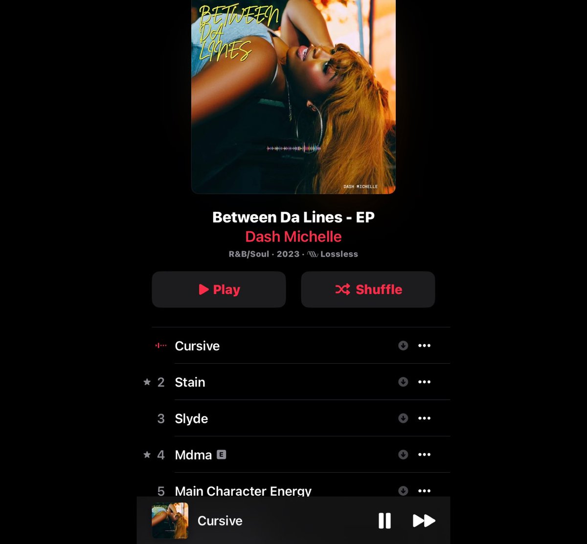 Aww, y’all have FAVORITES already lol ?! That’s cute or whatever 👉🏾👈🏾 . 

Comment below your personal favorite song(s) from my EP ‘Between Da Lines’ . 

#BETWEENDALINES
#dashmichelle
#davischrismusic