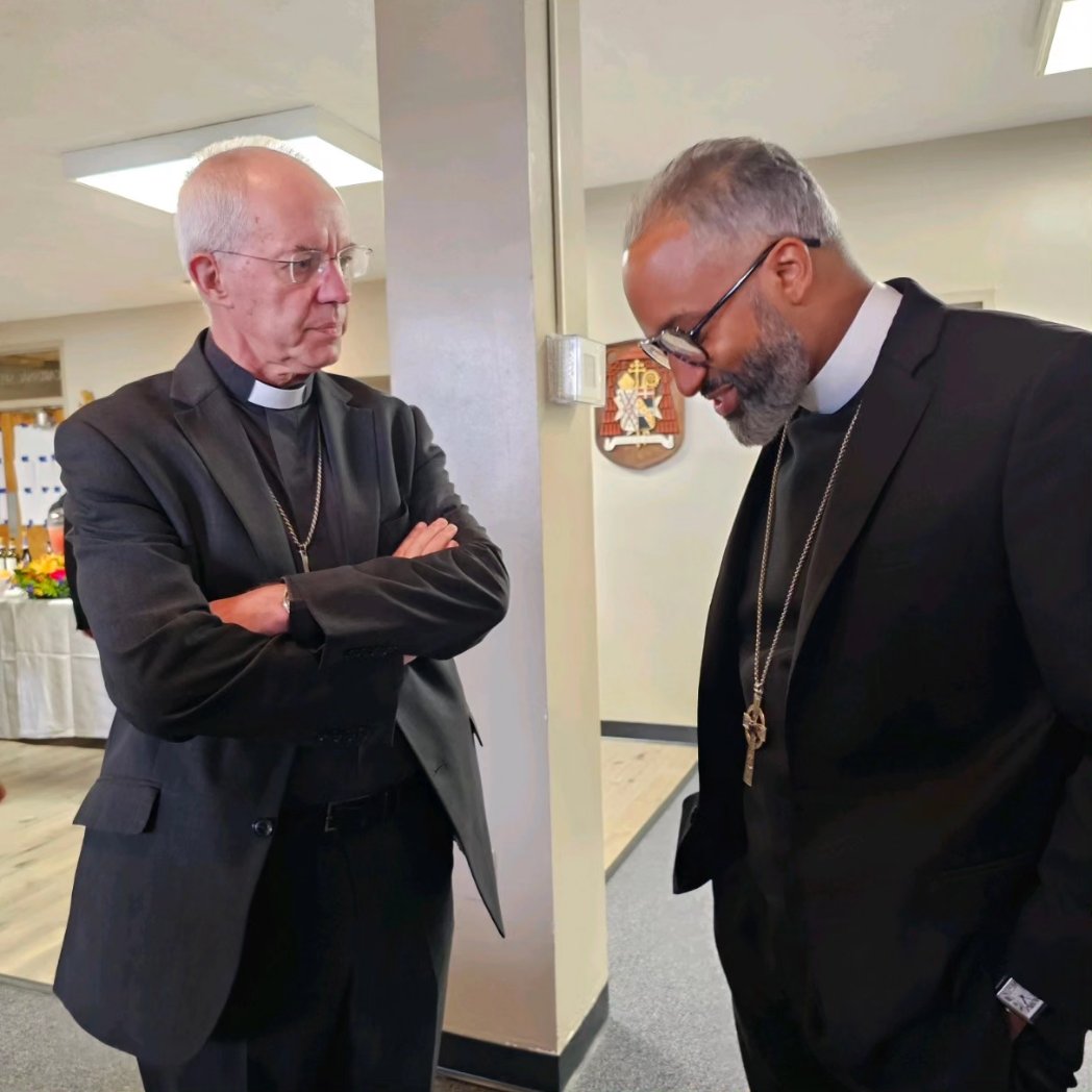 BishopEAlvarez's tweet photo. It was a unique delight to be invited to spend some time with His Eminence Archbishop Justin Welby, The Archbishop of Canterbury. https://t.co/IPPZBUKqiJ