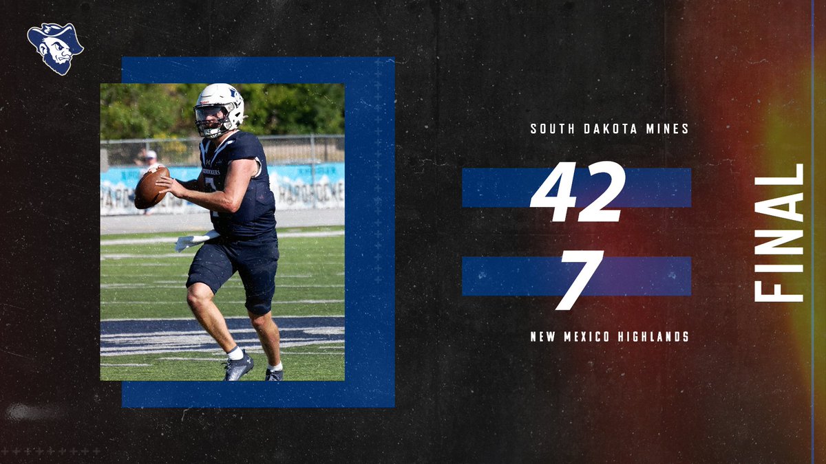 South Dakota Mines Football tweet media