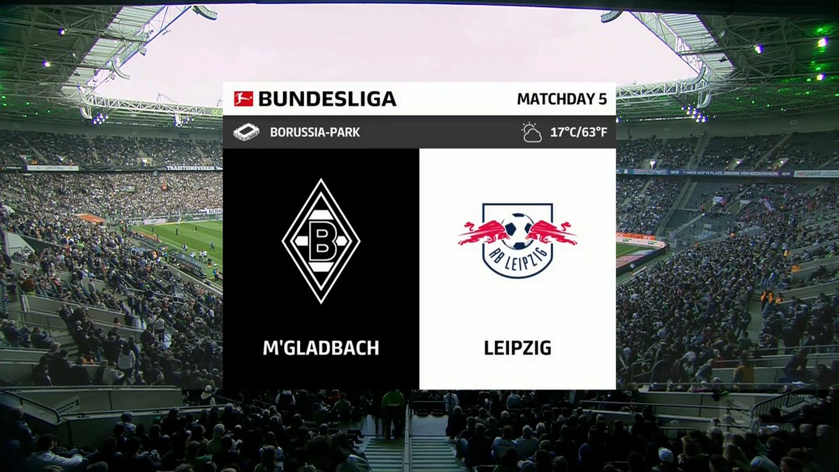 Full Match: Monchengladbach vs RB Leipzig