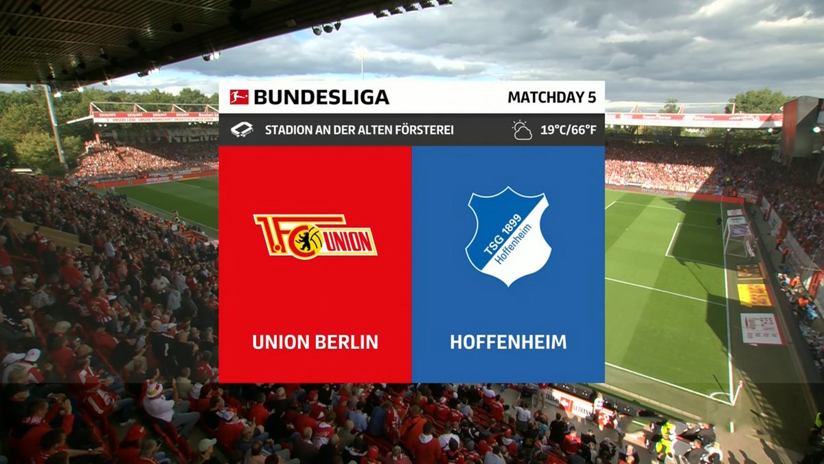 Full Match: Union Berlin vs Hoffenheim