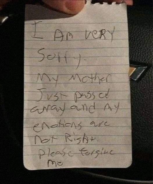 “Tonight I frustrated someone while driving. They followed me to the gas station and had a few choice words for me. 

I was really unsure what I did wrong. I began ask if he was ok and what was wrong and if there was anything I can do to make him less angry. 

He stormed off and