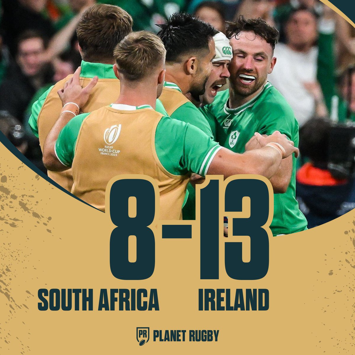 🇿🇦☘️ IRELAND WIN EPIC AGAINST SPRINGBOKS! #RSAvIRE #RWC2023