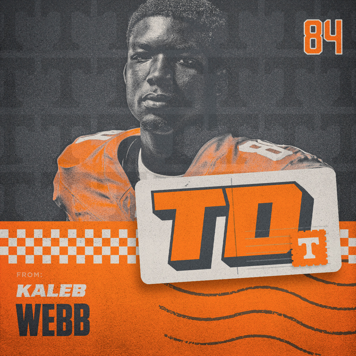 KALEB 🕸 WEBB

first career TD!