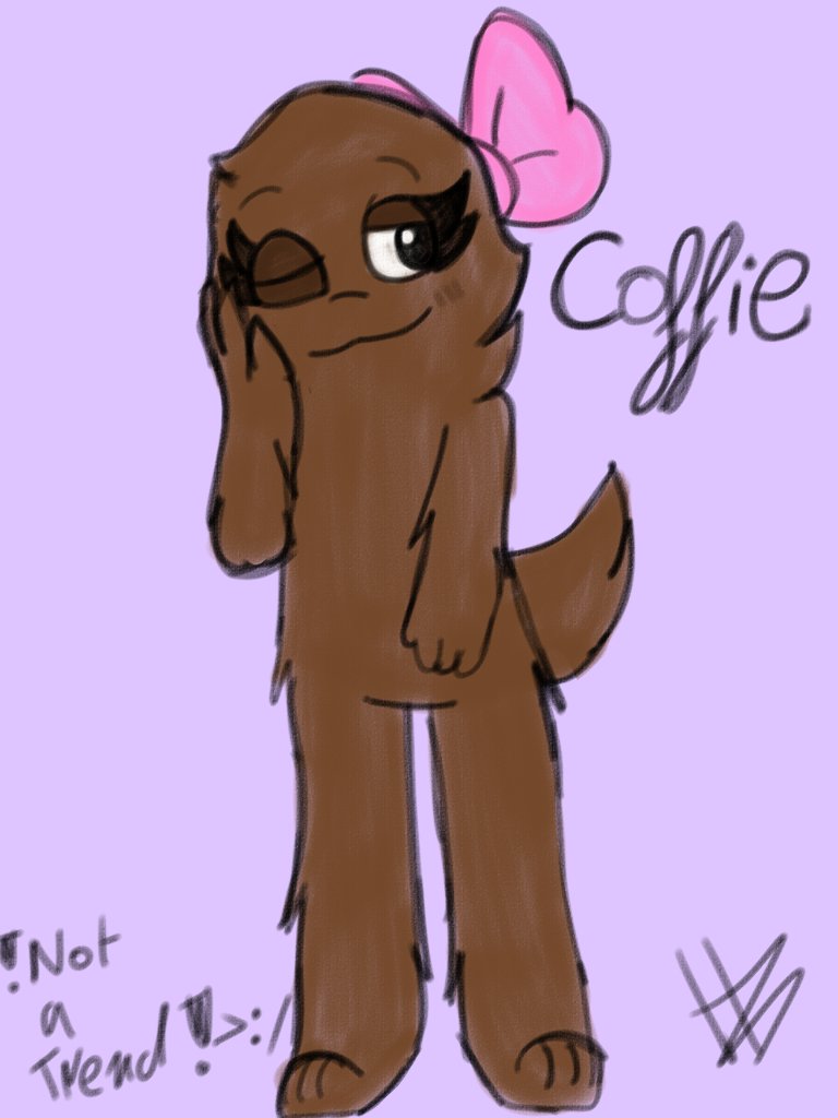H1a2b3c4d5e's tweet photo. My head had come up with an Oc that looks like a shape out of Grimace but made out of coffee, female and different Color! >:/
she is a sweetheart ?Grimace?
Of course my oc or my head oc is not a trend!
Her name is Coffie
#Grimace #OC #Art #GrimaceOC?? #OcGrimace?? #NotaTrend https://t.co/YdILJ9eg6h