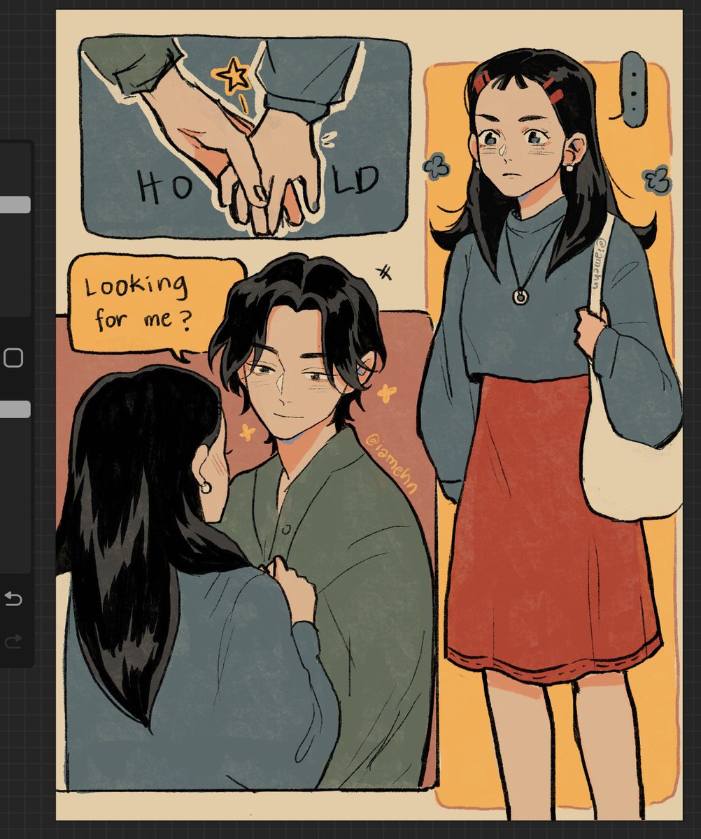 He waits for her everday after work ;u; HAHAHAHAHAHAHA