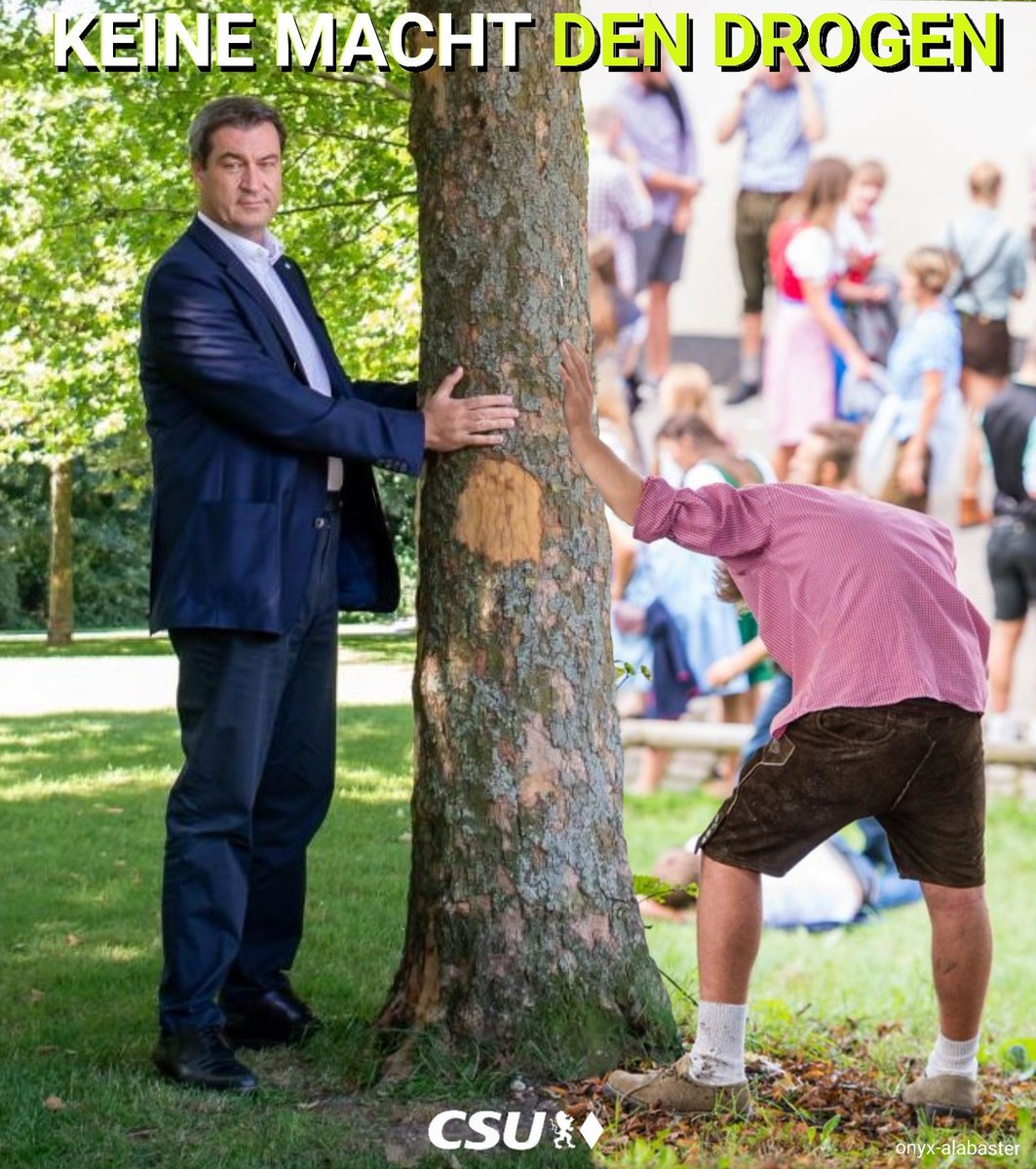 #csupt23 #Drogen

Wenigstens Markus #Soeder,
meint auch was er sagt.