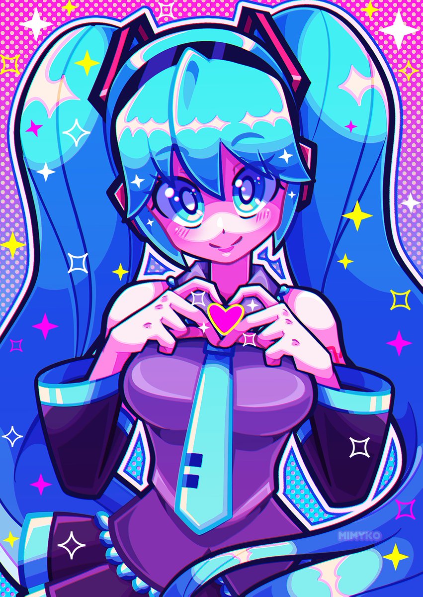 Mimyko5's tweet photo. #HatsuneMiku https://t.co/3ZV90ISjtS