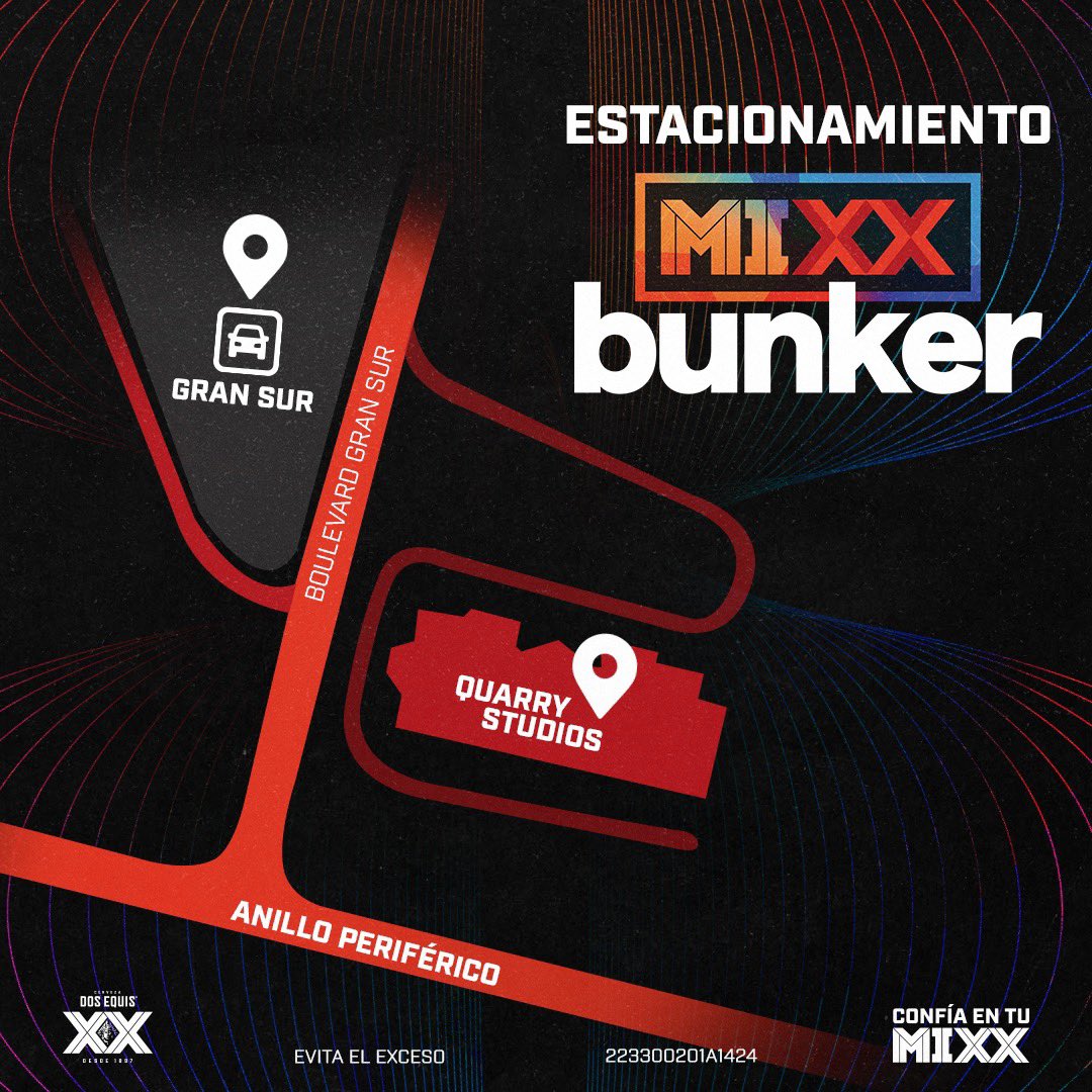 MIXX Bunker cierra con una gran noche de música urbana comandada por <a href="/lunaypr1/">LUNAY</a>. #ConfíaEnTuMIXX y sé parte de la gran velada. 

Últimos 🎟️: bit.ly/3P6vaEx