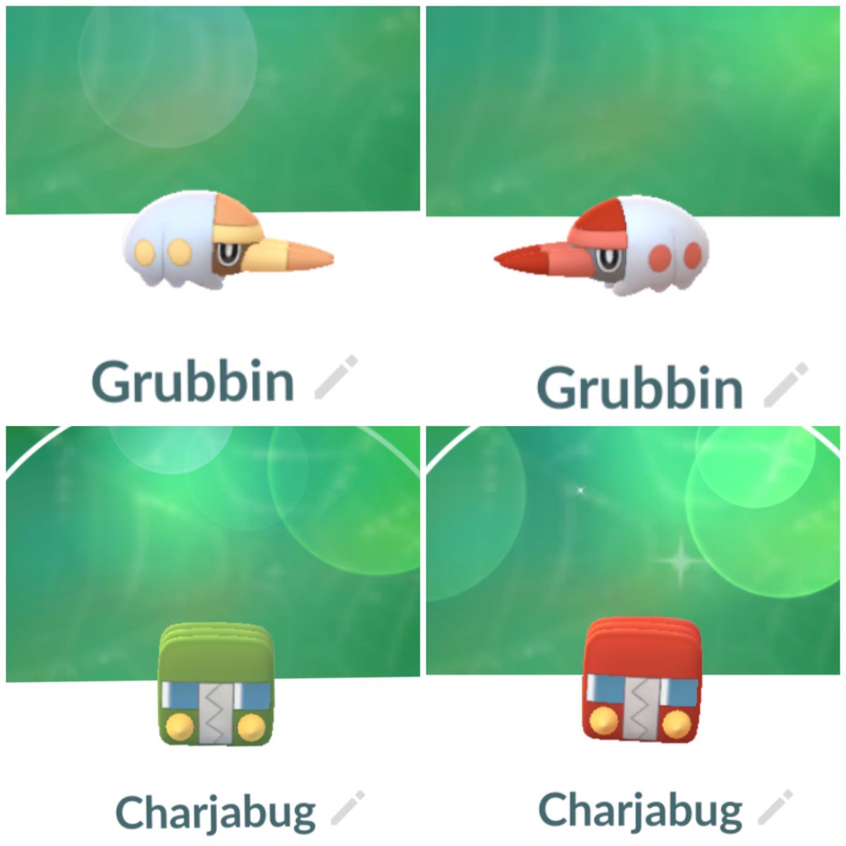 Happy Fall 🍁 Hope you had a fun #PokemonCommunityDay #Grubbin #ShinyGrubbin #Charjabug #Fall2023 #Autumn2023