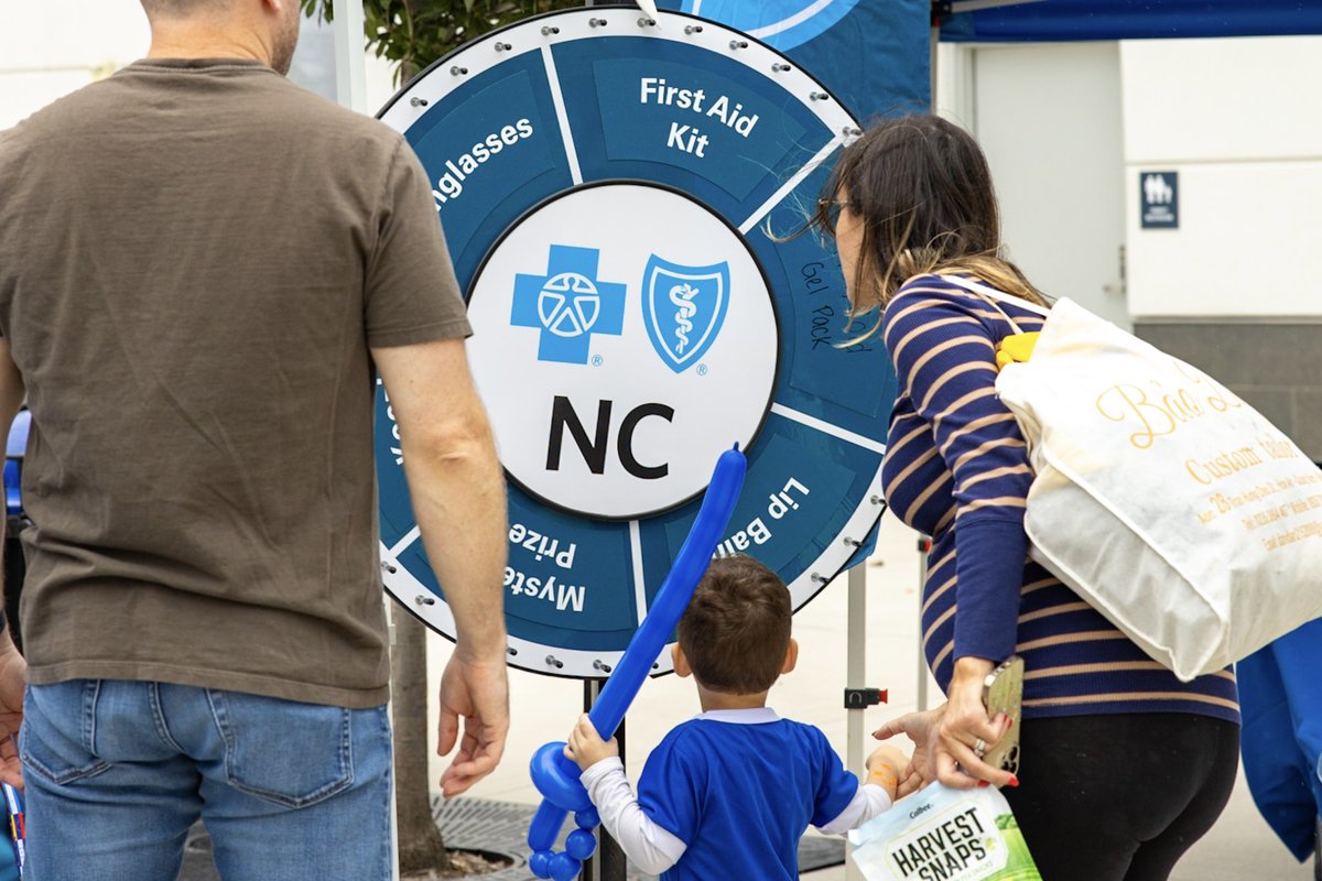 Independence's tweet photo. Fun things are happening at Party on the Plaza. 🥳

Only a few minutes until first kick! 

#WeAreCLT #BewareTheBlue #CLTvMAD https://t.co/vVjto7goW4
