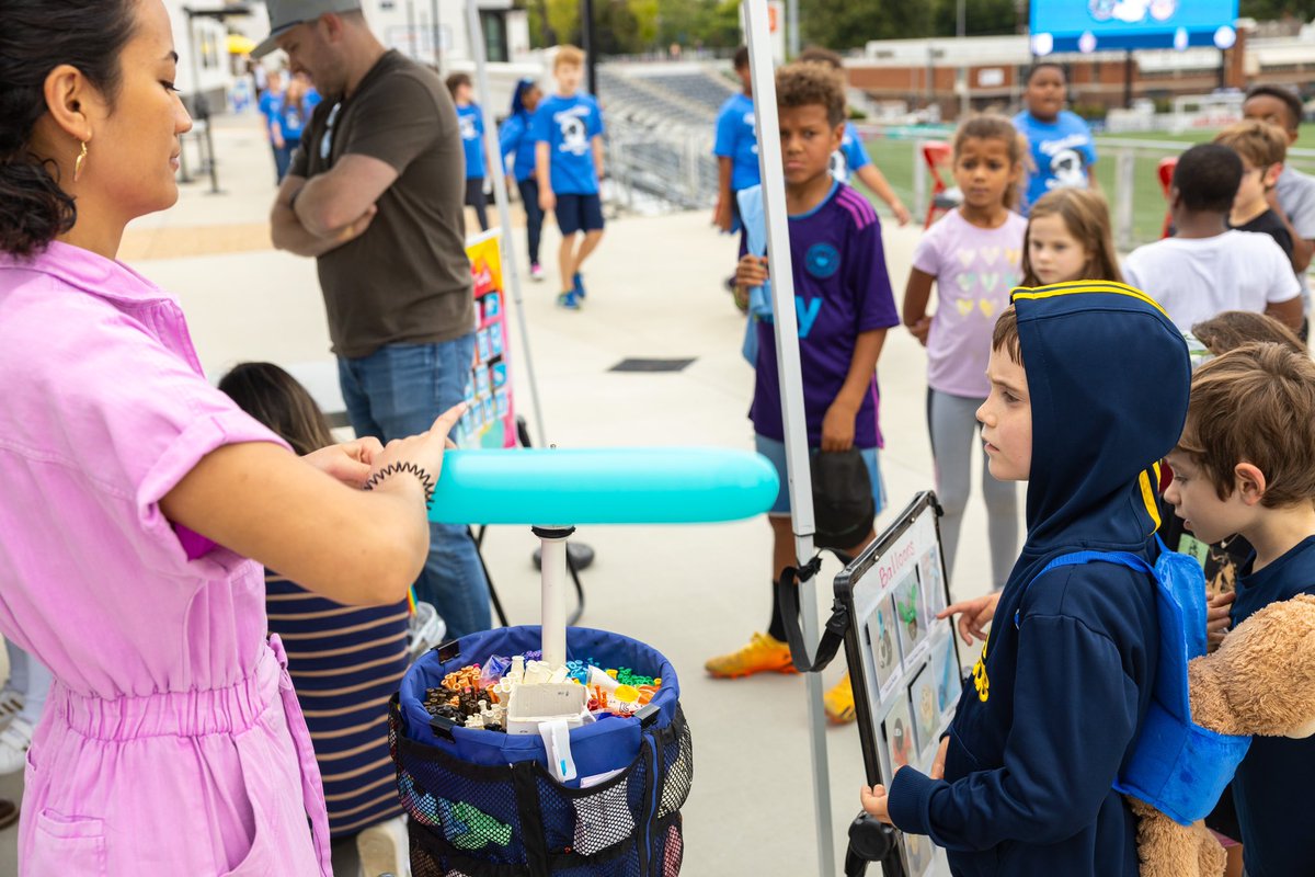 Independence's tweet photo. Fun things are happening at Party on the Plaza. 🥳

Only a few minutes until first kick! 

#WeAreCLT #BewareTheBlue #CLTvMAD https://t.co/vVjto7goW4