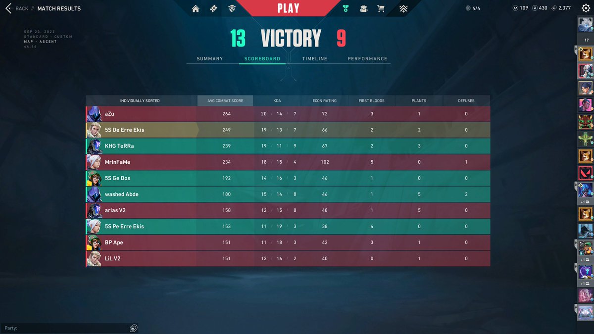 Llegamos a semifinales ganando un Ascent de manual, subirse a la faistikineta 😎 <a href="/fitchinGG/">FITCHIN</a> x <a href="/GiantsGaming/">GIANTX</a> 

<a href="/Terra_vlr/">TeRRa</a> - <a href="/subutus_/">Subutus</a> - <a href="/AB270fps/">Abde</a> - <a href="/OsGuVii/">OsGuVii</a> - <a href="/Purpurina_4/">Purpu_.</a>