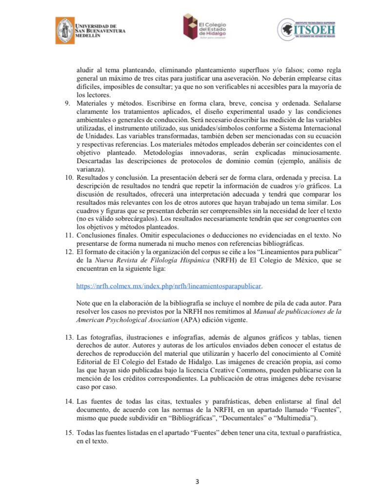 SEMSyS_SEPH's tweet photo. ¡ATENCIÓN, CONVOCATORIA ABIERTA! 🗣️ Los invitamos a participar en la convocatoria editorial "De ida y vuelta. Políticas públicas de arte urbano y urbanismo en el contexto latinoamericano" publicación conjunta entre @elcolegiohgo, @ITSOEHmx, y la @USBmed.
#ConvocatoriaEditorial https://t.co/m7B5PEmAvH