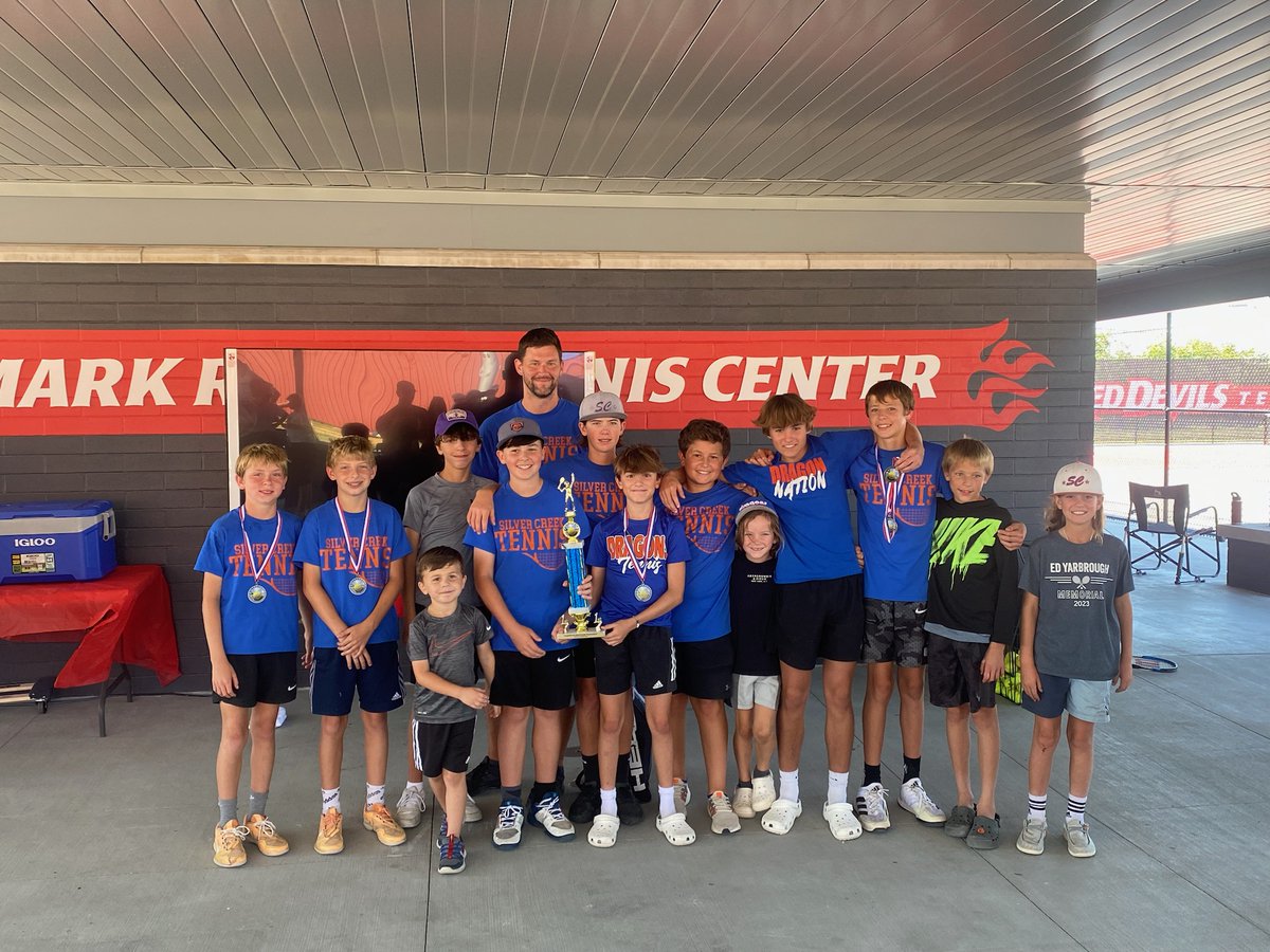 Congrats to our <a href="/MiddleSilver/">Silver Creek Middle School Sports</a> squad on their Clark/Floyd Championship!