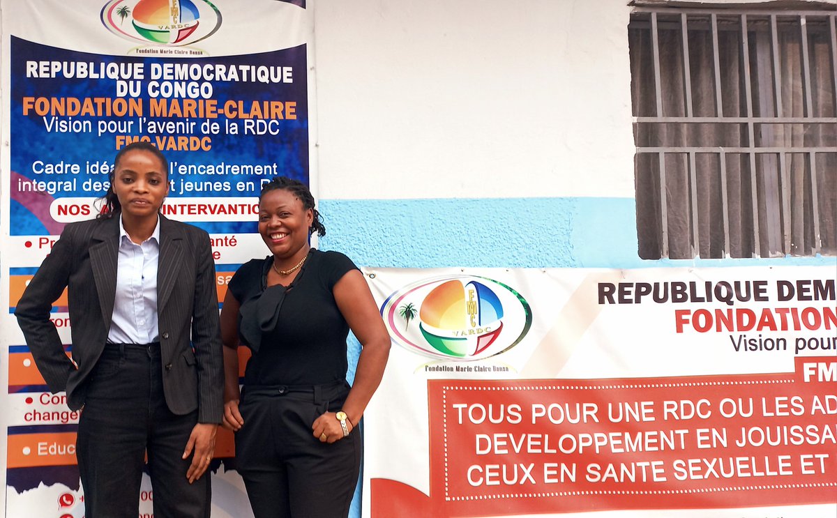 ClaireFondation's tweet photo. #RDC_FMC: Elle a rejoint la Team dans la promotion du #GENRE, Mme NTANGA KABALA Agnes @KabalaAgnes,si les droits sont respectés pour tous,le développement devient un sujet de tous.
Droits pour tous, 
Sans discrimination.
Les #VSBG est un signe de faiblesse pour son auteur, 👌💪🏿 https://t.co/wzPVMFGzrC