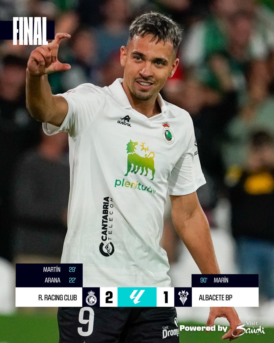 Real Racing Club on X: ⏹️ ¡FINAL! Real Zaragoza 1-1 Racing (🎯 @clemgrenier) #️⃣ #RealZaragozaRacing / X