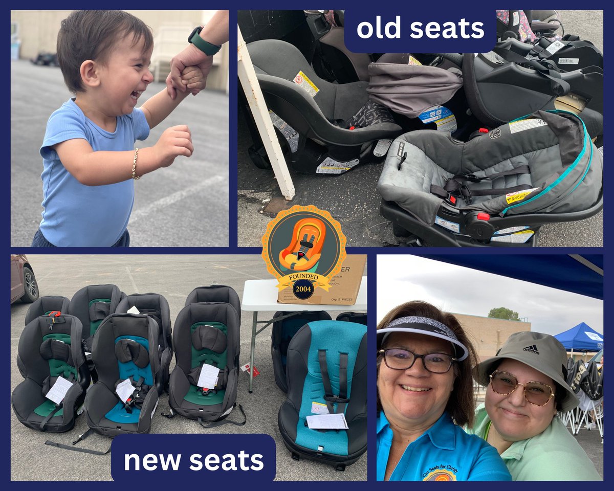 It's National #SeatCheckSaturday ! What better way to wrap up Child Passenger Safety Week than to team up with great community partners to put big smiles on little faces who are going places!! #carseatssavelives #whatwedo #carseatsandheartbeats <a href="/ccsdpd/">CCSDPD</a>