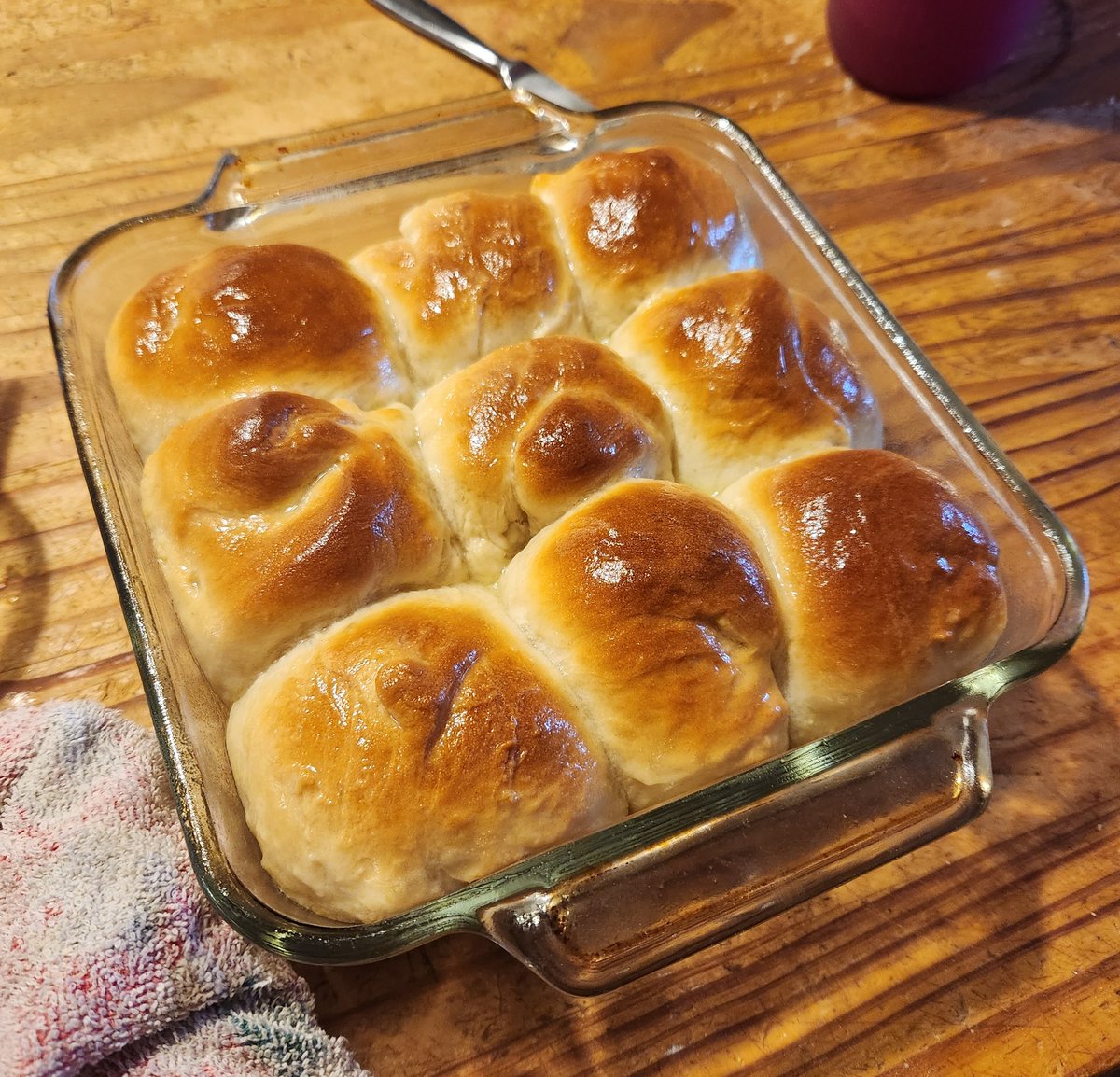 Some homemade rolls I baked today 😋 #baking #bread #homemade #madefromscratch