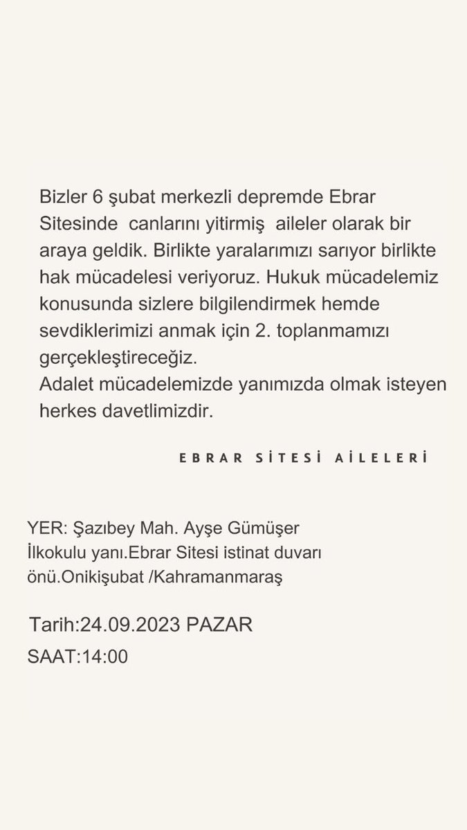 #deprem 
#AdaletBakanlığı 
#buyuksehirkm