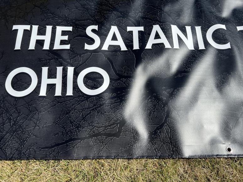 MalGor666's tweet image. One of those rare moments when I’m happy with my work. From a distance, our new banner may look simple and uninspiring, but as you get closer, you’ll see there’s so much more detail, depth, and dimension much like what you’ll find in our membership. Hail the fuck out of TST Ohio!