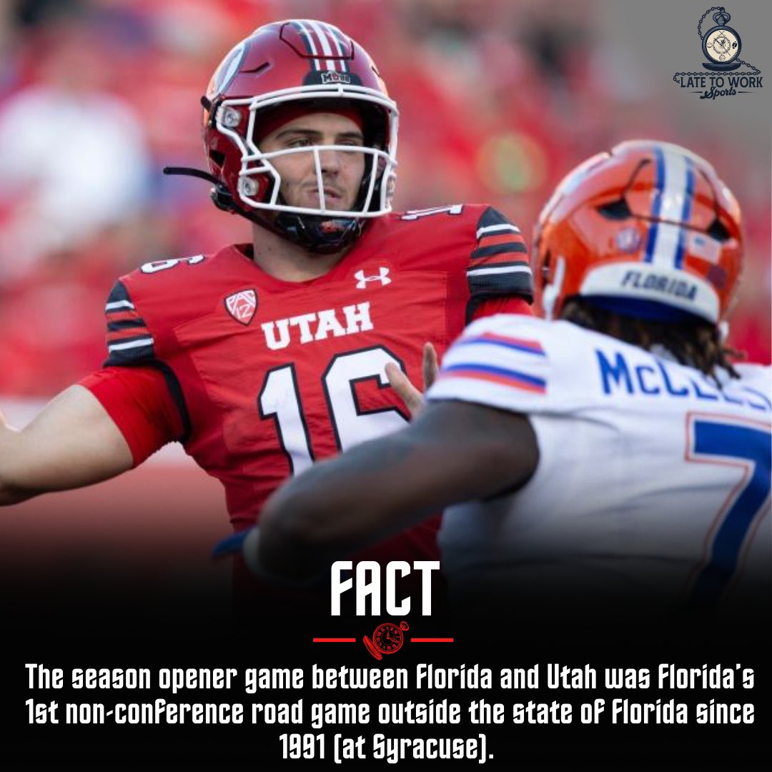 Wild stat🤯 #cfb #football #saturday #utah #florida #collegeball #sports #facts #stats #latetowork #latetoworksports #letsgo #sportspodcast #applepodcast #spotifypodcast #streaming
