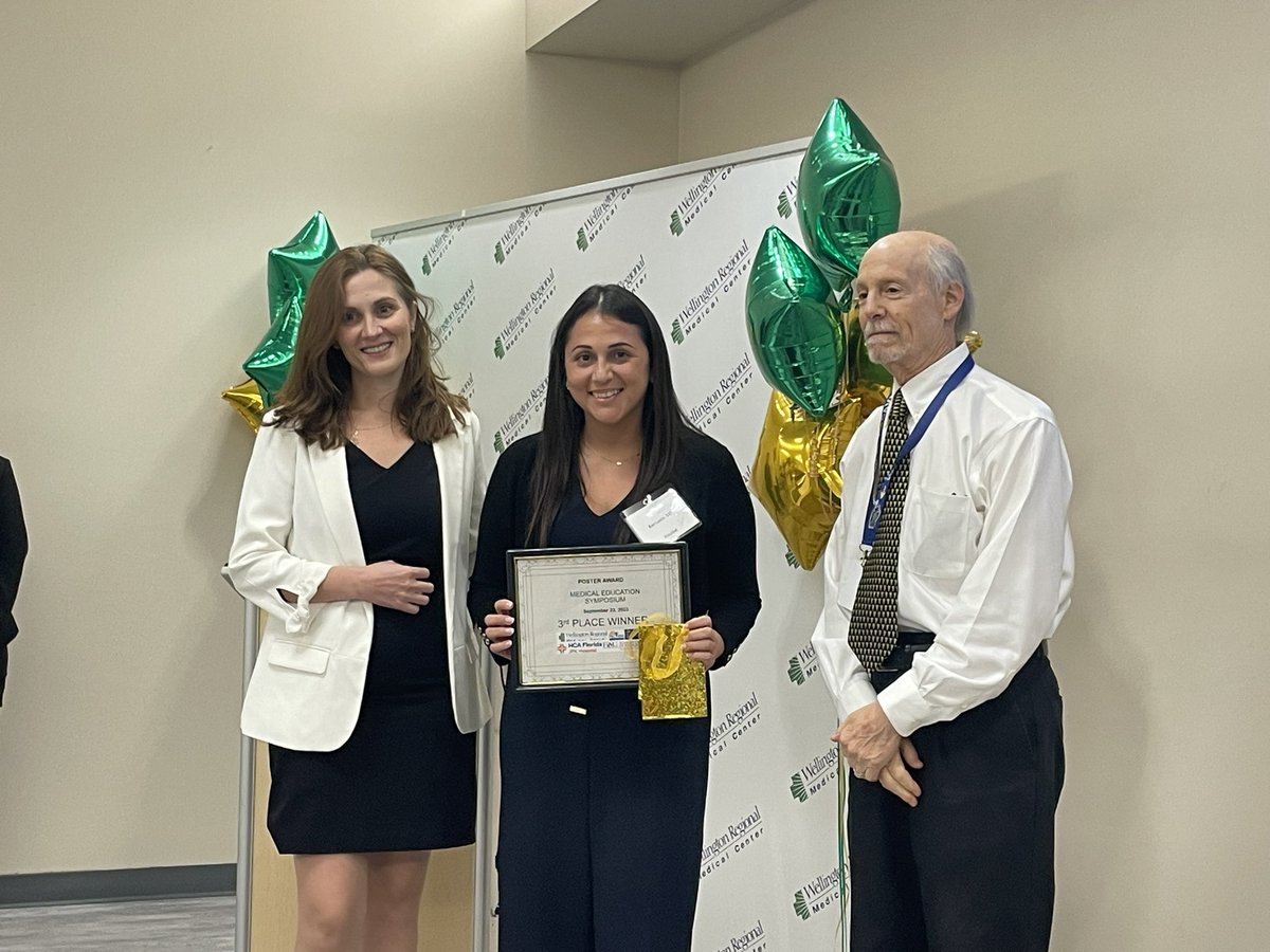 FAUmedIM (@faumedim) on Twitter photo Congrats to Christopher Young (1st), Yousra Gheit (2nd), and Luisa Barrueto (3rd) for their poster presentations today <a href="/PBCMS/">Palm Beach County Medical Society -- P.B.C.M.S.</a> symposium! Way to represent @FAUHealth 🦉🩺👏🏼🎉 Congrats to Christopher Young (1st), Yousra Gheit (2nd), and Luisa Barrueto (3rd) for their poster presentations today <a href="/PBCMS/">Palm Beach County Medical Society -- P.B.C.M.S.</a> symposium! Way to represent @FAUHealth 🦉🩺👏🏼🎉