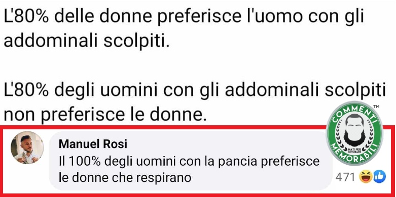 CM_Memorabili's tweet photo. Breve storia triste. #commentimemorabili #differenze #addominali https://t.co/yYAPfo8cvk