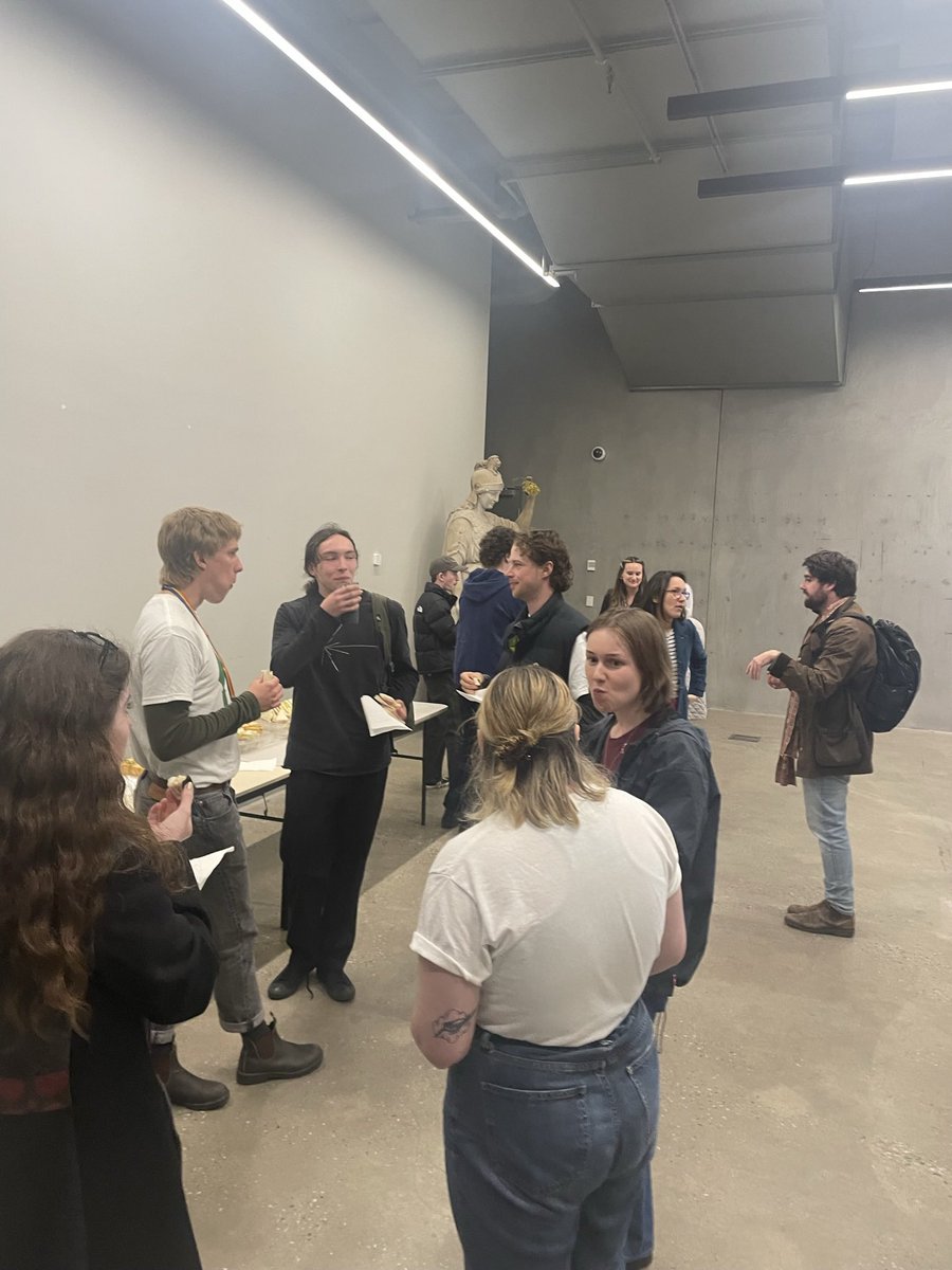 nascaustralia's tweet photo. Day 2 ✅

Our first day of presentations done! We heard some amazing presentations about Vikings, Near East archaeology and geoarchaeology, and had an insightful careers panel (plus a classic night at the clyde!)

Hope you’re excited for our last day 💚

#nasc23 https://t.co/3p7hnailc6