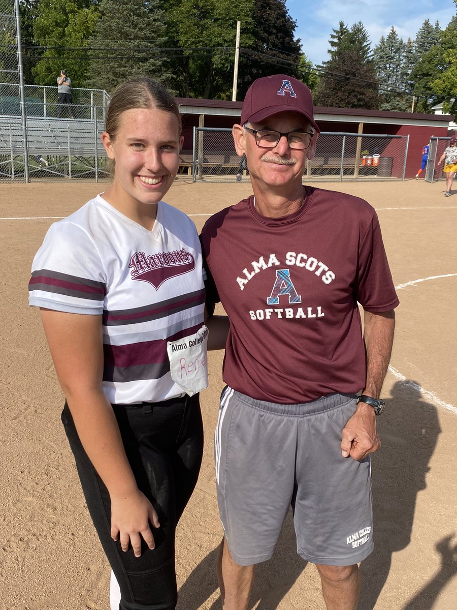 I had an awesome time at the <a href="/AlmaScotsSB/">Alma College Softball</a> camp today. Thank you to the coaches and the players for putting on a well-organized camp. I had fun and learned a lot! I am looking forward to being on campus again soon!