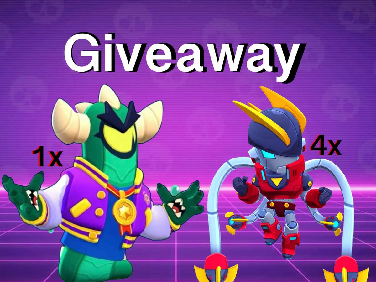 jezza_bs's tweet photo. Giveaway

4 Mecha Edgars and 1 Jock Stu skin 

How to enter:
Follow✅: @jezza_bs @KojiBS_ @MrtBs__ @DomiiXGoatt @Abrawlstars4 @KrisWDzns
Retweet 🔁
Like 👍🏻
Join our Server: https://t.co/9KUxz9283j

Good Luck!

#BrawlStars #BrawlStarsGiveaway #JockStuGiveaway #MechaEdgarGiveaway https://t.co/ctG55Ex3qt