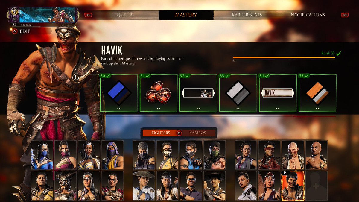 _Sailance's tweet photo. Finally mastered Havik! After almost 17 years of absence, he's back in all his Chaos! https://t.co/jzUAKABHjo