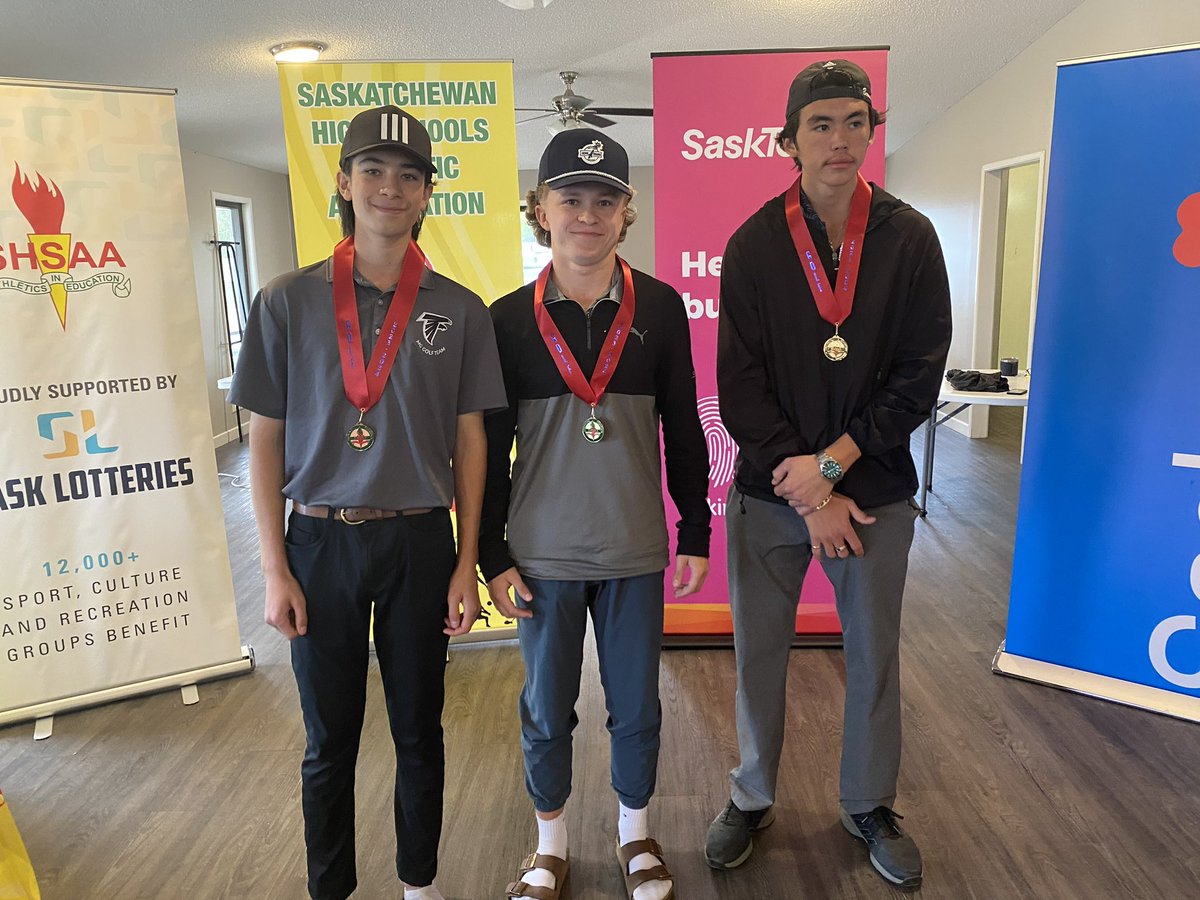 2023 Provincial ⛳️ Championship

Girls:
🥇 Ella Kozak - Yorkton Sacred Heart
🥈 Sarah Henderson - ST Holy Cross
🥈 Chloe Wills - Kyle

Boys:
🥇 Dane Giesbrecht - Warman
🥈 Dade Bernatchez - La Ronge
🥉 Ryan Mosher - ST Marion Graham