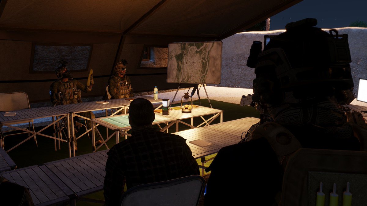 StowMarines's tweet photo. Tonight's contract had us tracking down and eliminating two HVTs in Zargabad, as well as trying to rescue an MI6 agent.

Here are some photos from the operation.

#arma3 #arma #unit #milsim
@armaplatform https://t.co/o01bJG1nm9