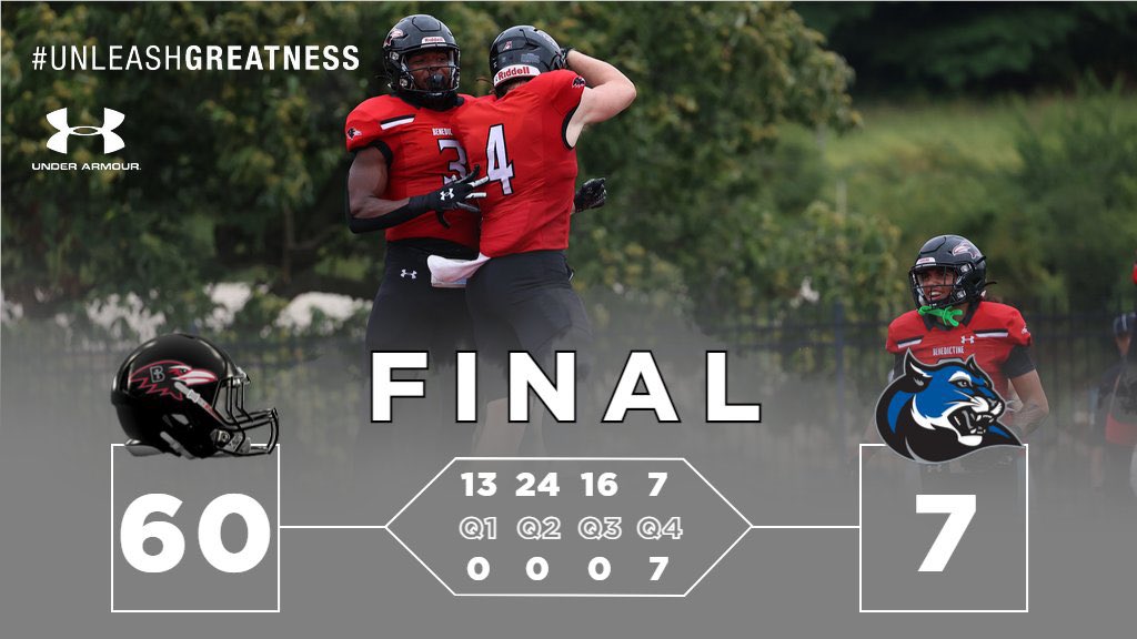 RavenFootballBC's tweet photo. Final from Wilcox Stadium #UnleashGreatness https://t.co/NPE17gncVm