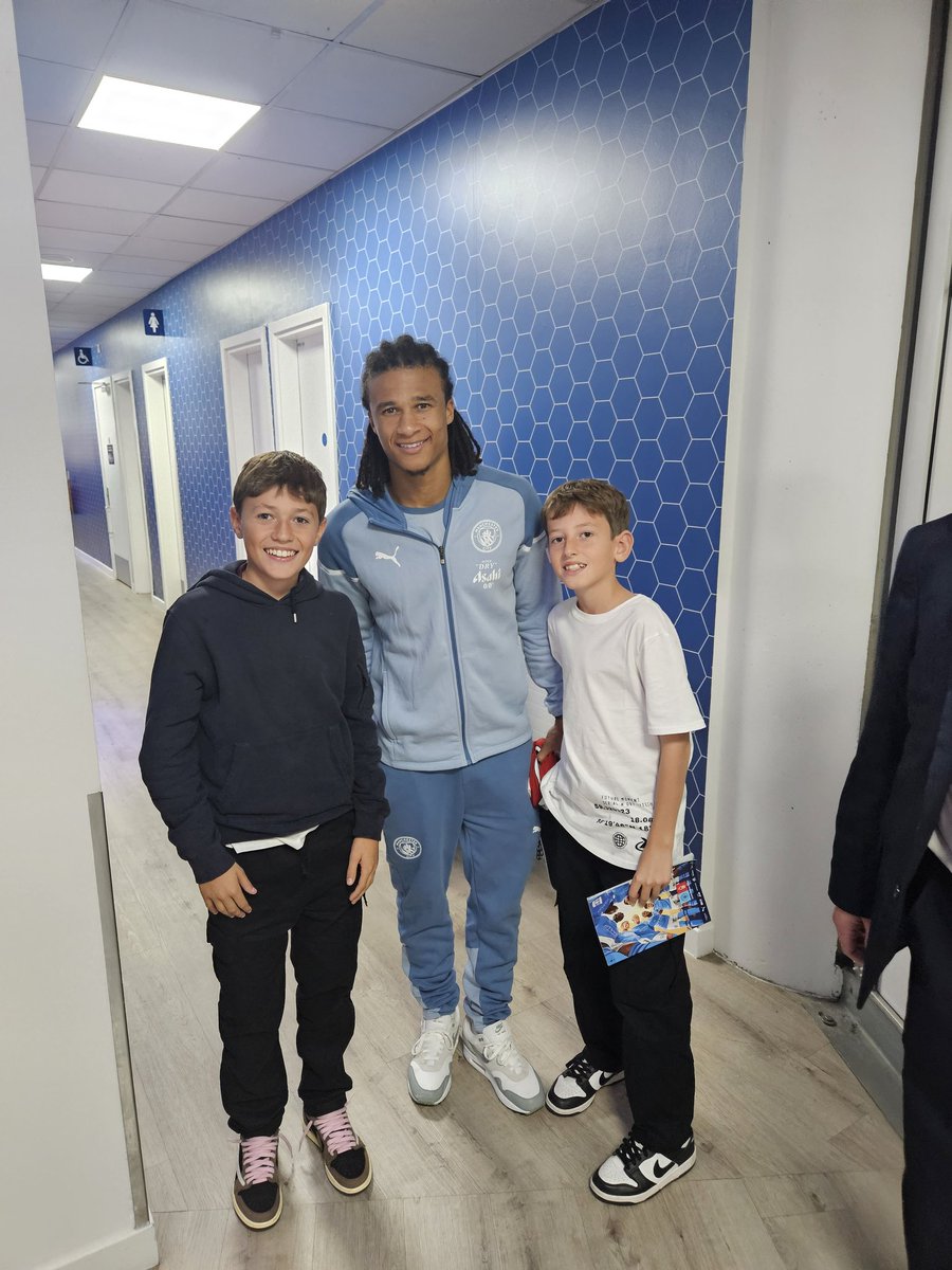 Great day at the etihad for City v Forest. Back up the road for Ibrox tomorrow!!