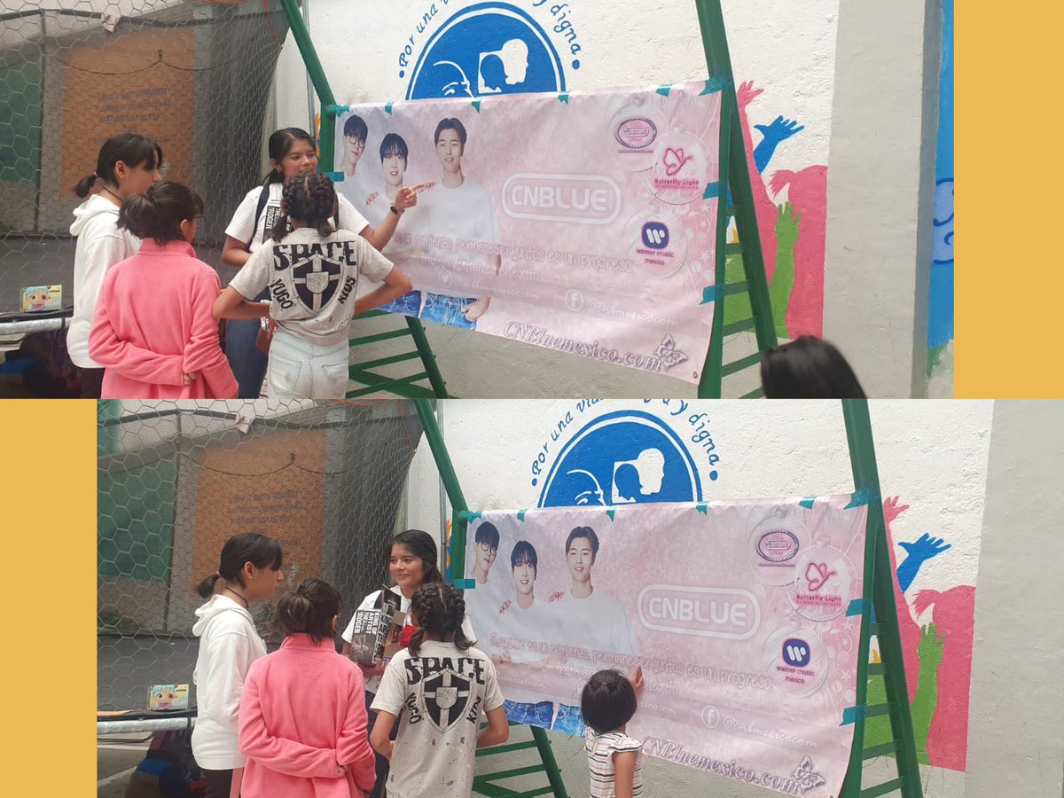 CNBLUEMexicoCOM's tweet photo. [#RButterflyLight][Primer proyecto] 23.09.23 El día de hoy tuvimos la fortuna de compartir un hermoso momento con los niños de HogaresProvidencia ~ Además de la convivencia les llevamos juguetes a cada uno de los pequeños! ~  #BOICE  #CNBLUE @MR_KANGGUN @JYHeffect @MentalShin https://t.co/U8eOVXyL3w