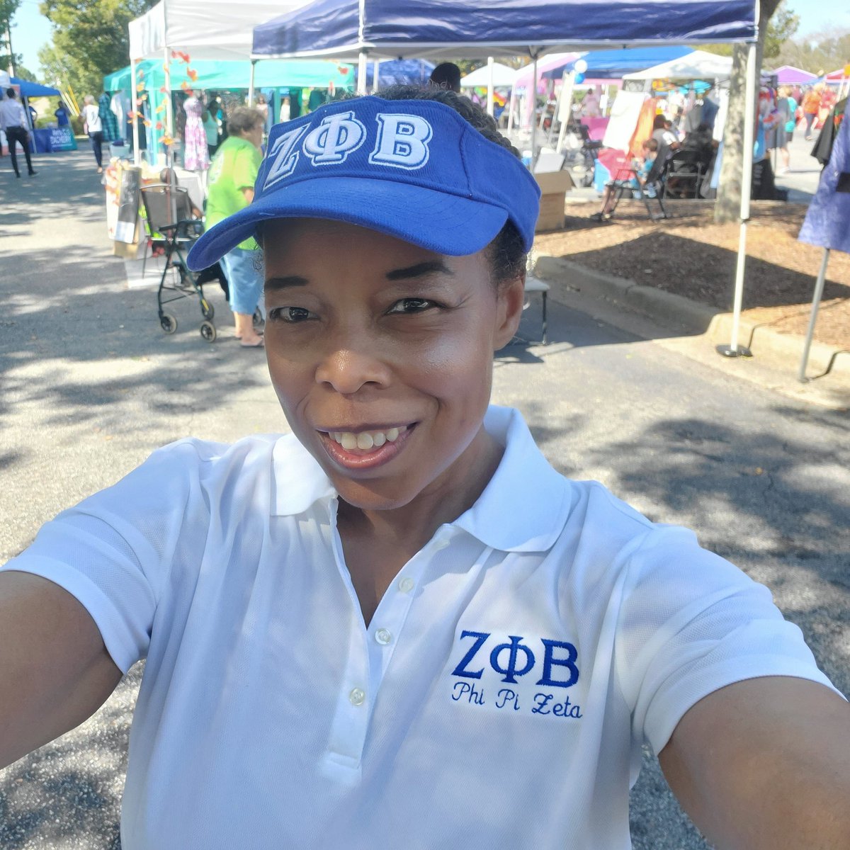 Volunteering at September Saturdays in Douglasville, GA.  #DouglasvilleZetas #zphib #ThisIsDouglas