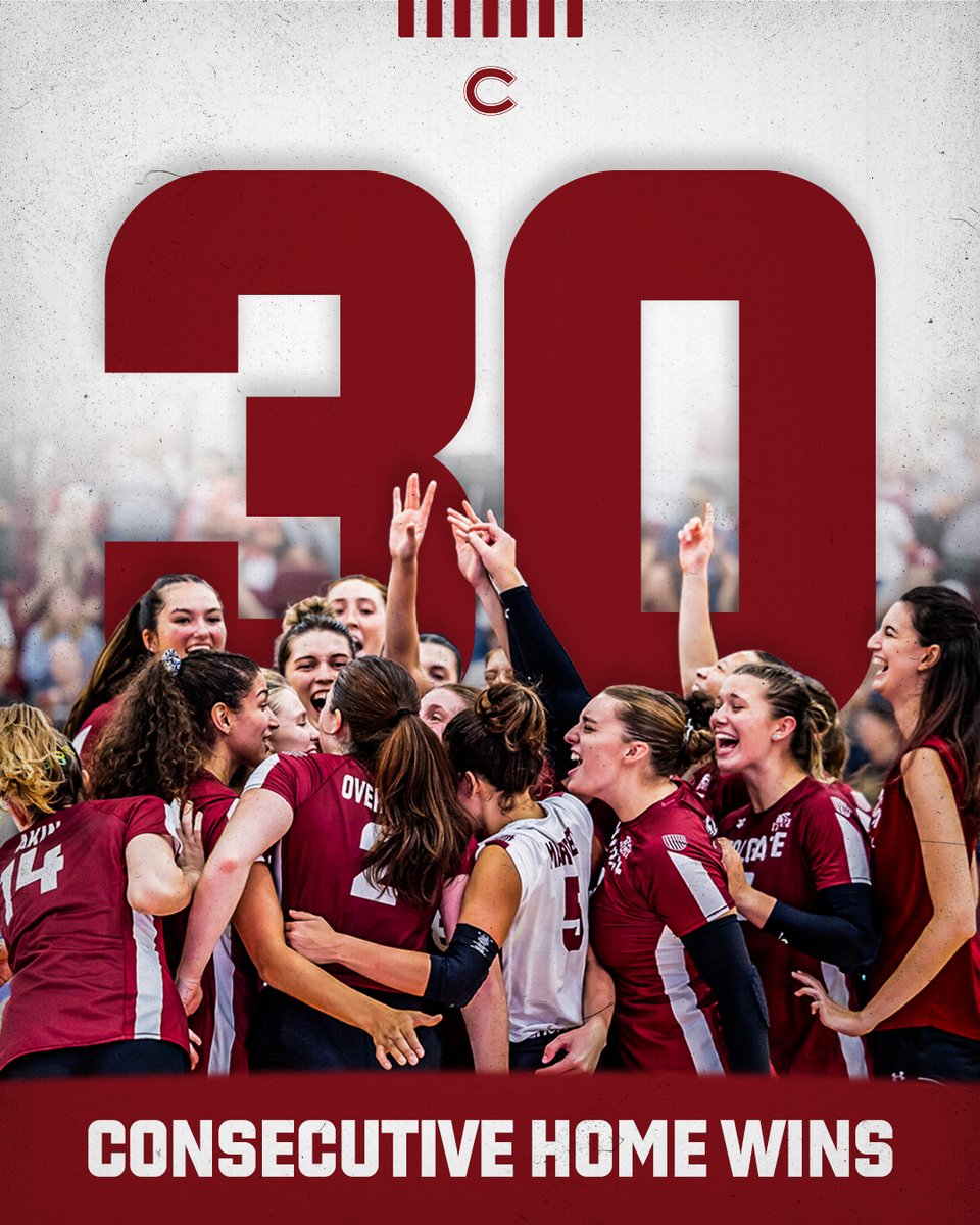 𝟑𝟎 𝐂𝐨𝐧𝐬𝐞𝐜𝐮𝐭𝐢𝐯𝐞 𝐇𝐨𝐦𝐞 𝐖𝐢𝐧𝐬. 

The longest home winning streak in program history 📈

#GoGate