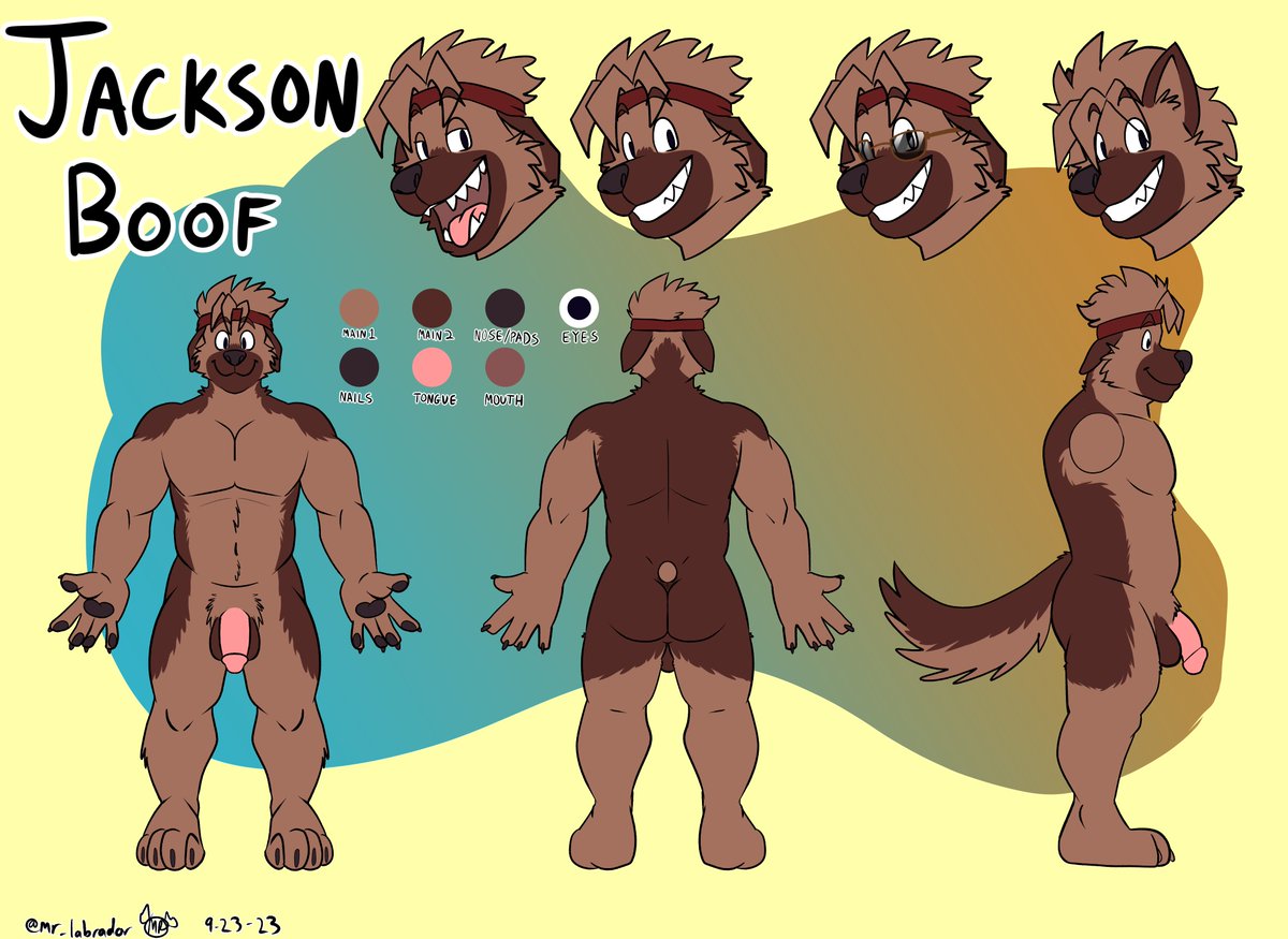 Commission!!

Nsfw refsheet for @/Jackson_Boof !