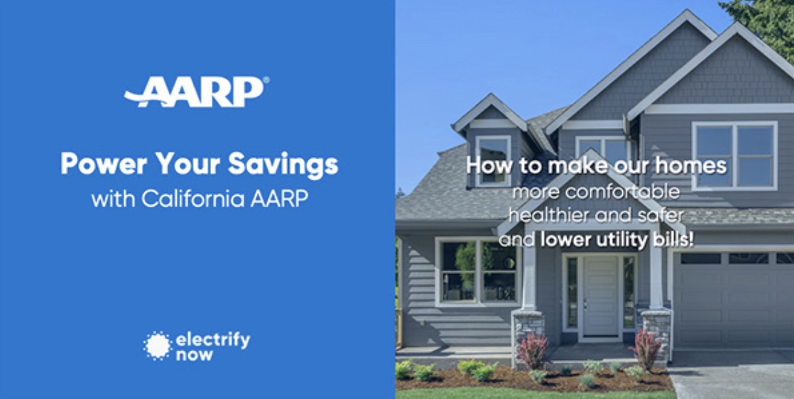Check out this post on Nextdoor:  nextdoor.com/p/ChQRB7CxsPDb… Join a webinar being offered by AARP about how to save money by electrifying your home. October 4th. Can't attend? Register and receive the recording.