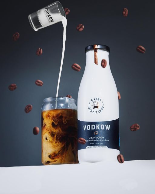 Need a pick me up this weekend? Add a shot of Vodkow's lactose free cream liquor (now $3 off/bottle) to your morning coffee. Buy a bottle at your local LCBO here: bit.ly/3WRp65V #FWMCan #vodkow #dairydistillery #almonteontario #vodka #buylocal #supportlocal