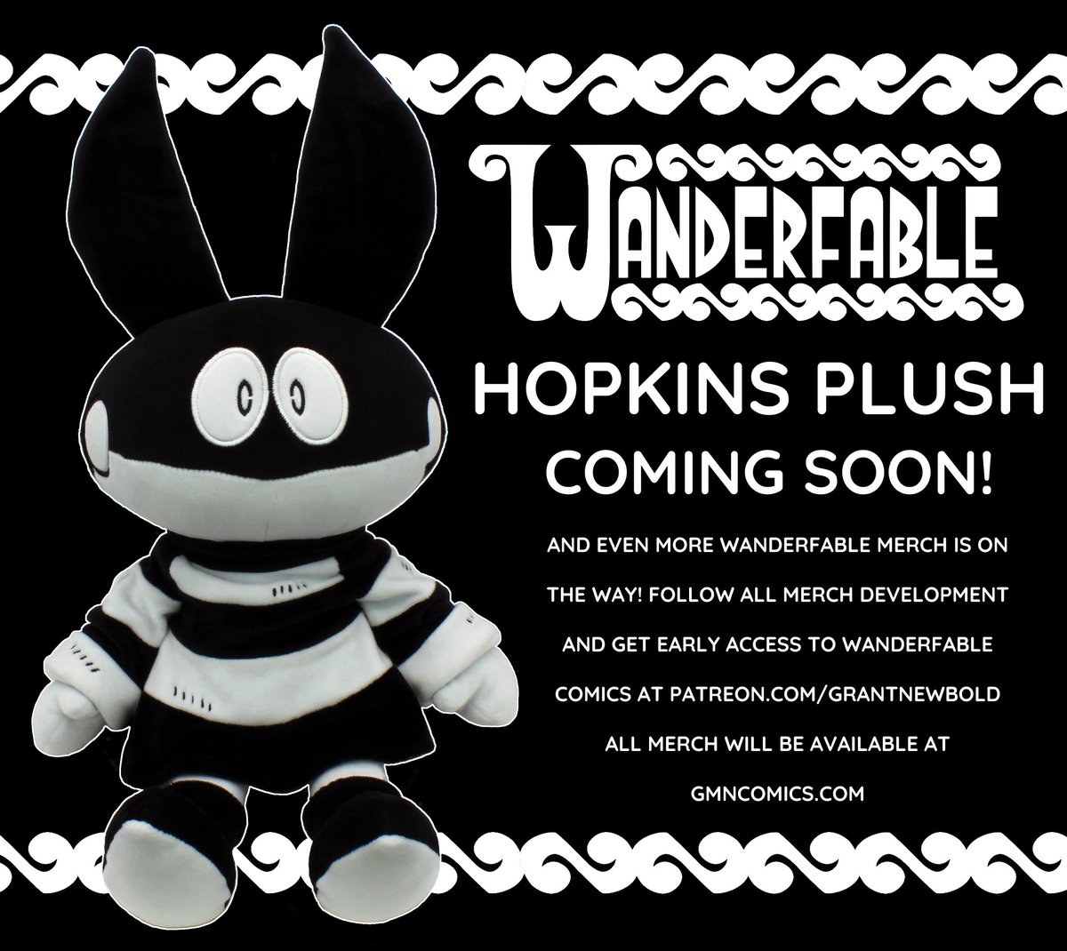 Excited to officially announce that a Hopkins Plush is coming soon!!!