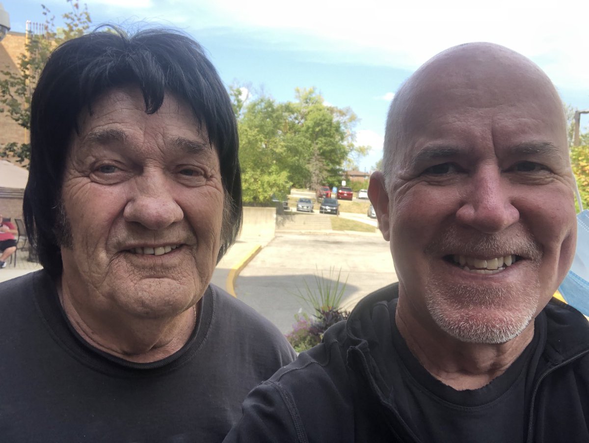 Guess who I met while visiting my Mum today?