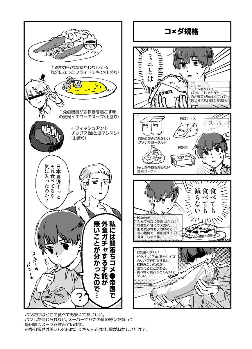実録ヘタなるものに憧れていたので描いた
🇩🇪生活① 