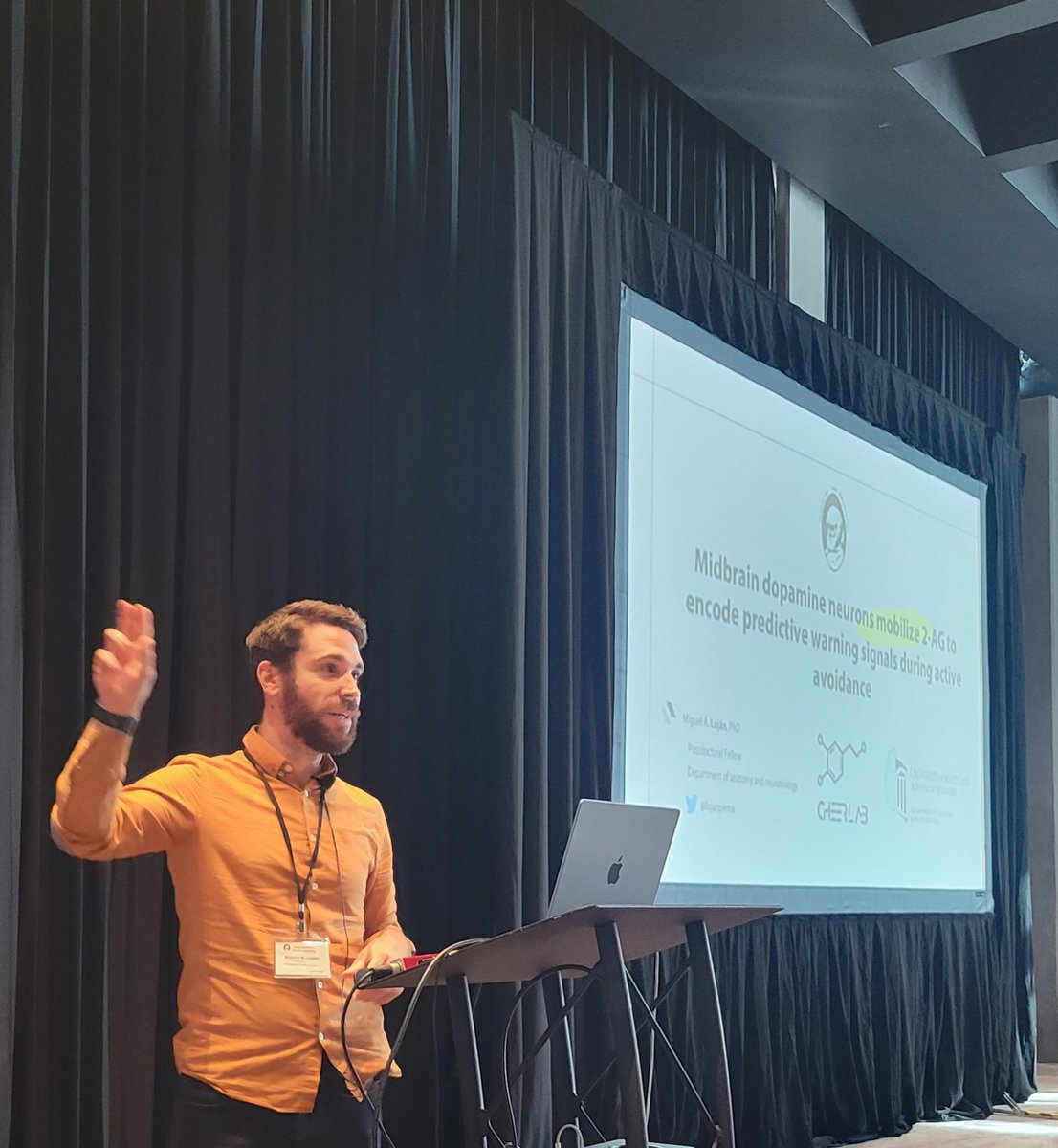 PavlovSociety's tweet image. Last symposium of the day, organized by Robert Sears, on factors governing defensive decisions. Including @MoskieLab &amp;amp; @lujanpema. #pavlovian2023