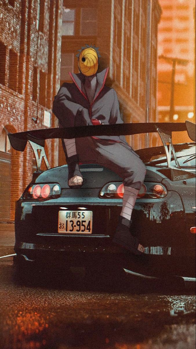 Obito x Toyota Supra 🖤