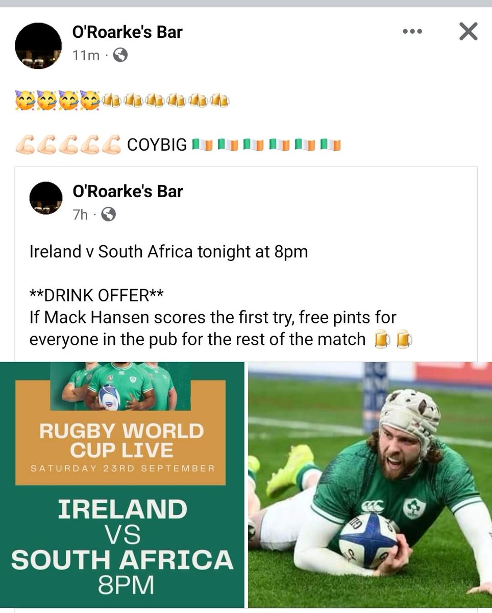 <a href="/IrishRugby/">Irish Rugby</a> <a href="/connachtrugby/">Connacht Rugby</a> where do we send the bill? 😉
