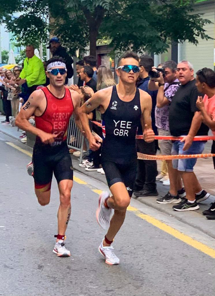 TJud77's tweet photo. Great mens standard distance race at the world Triathlon World Championship Final. So fast! #worldTriathlon Championship finals https://t.co/rzy15pEUku